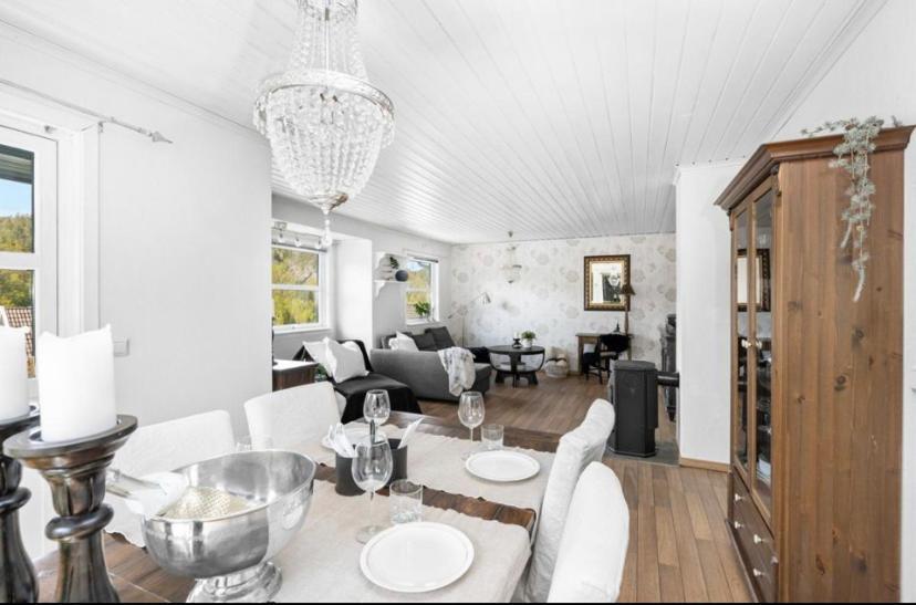 Sjarmerende Familievennlig Hus Med 2 Soverom Kristiansand Luaran gambar